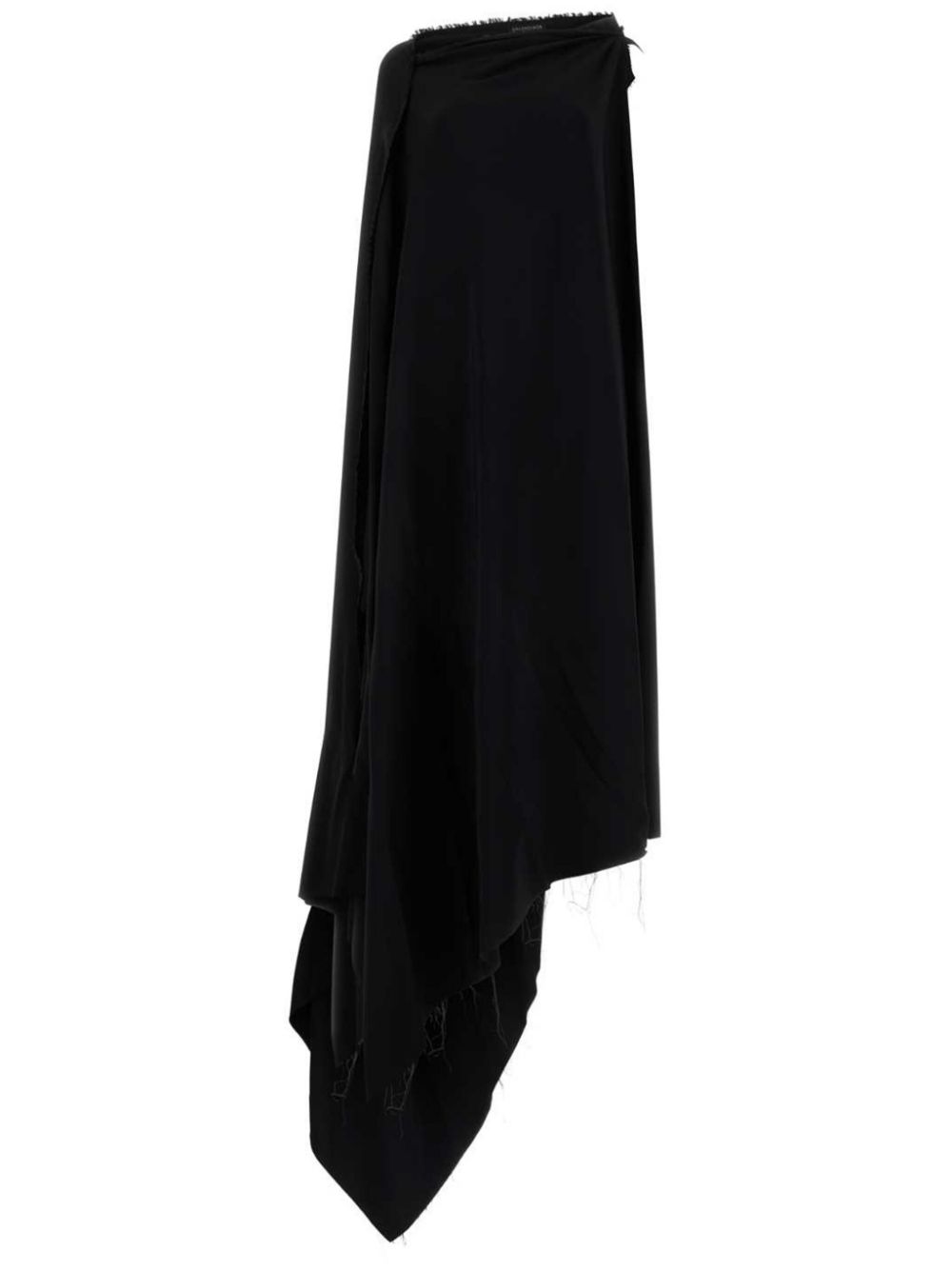 Balenciaga Drapiertes Kleid im asymmetrischen Look - Schwarz von Balenciaga