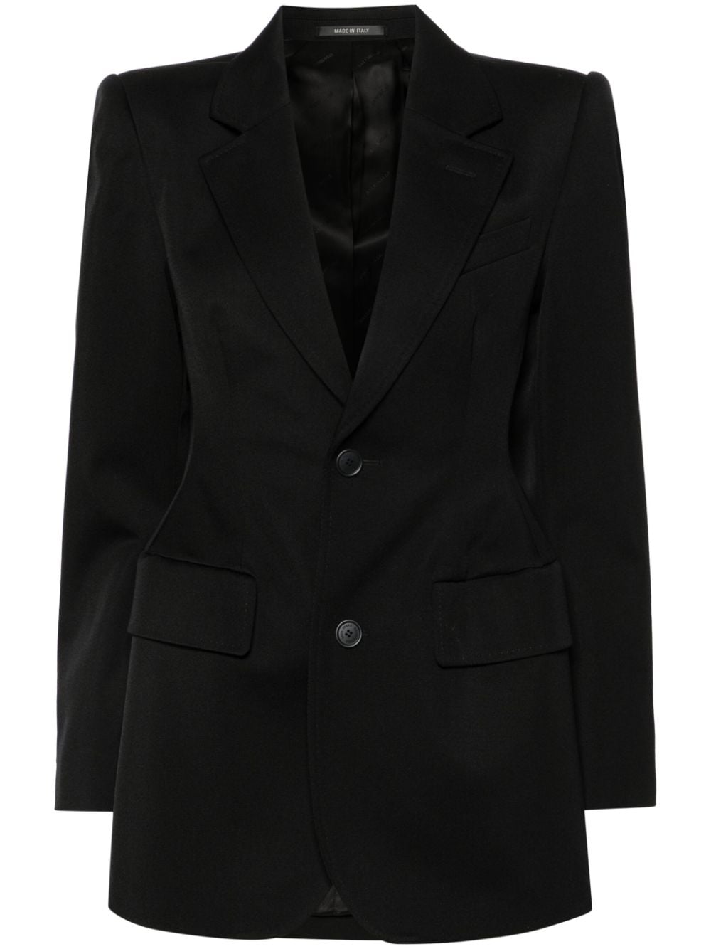 Balenciaga Einreihiger Blazer - Schwarz von Balenciaga