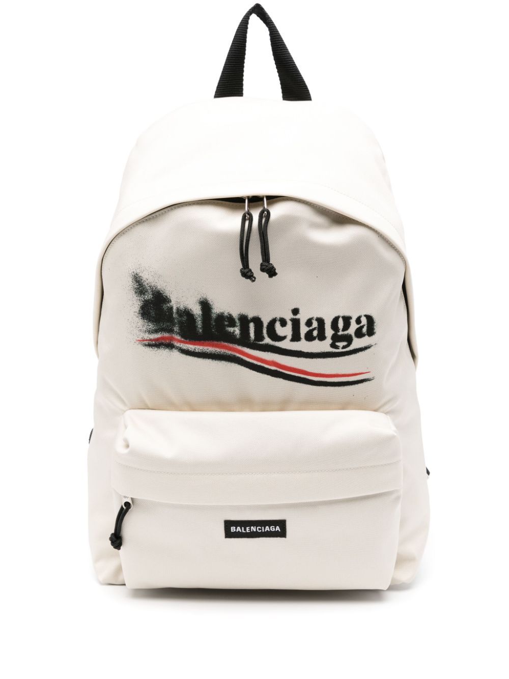 Balenciaga Explorer Rucksack mit Logo-Print - Weiß von Balenciaga