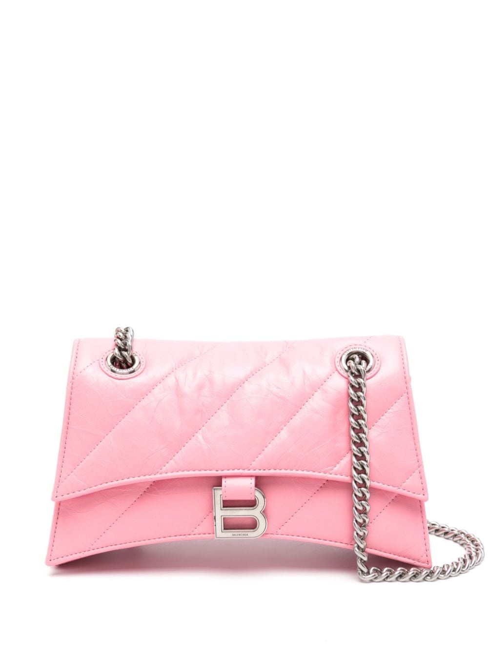 Balenciaga Gesteppte Crush Schultertasche - Rosa von Balenciaga