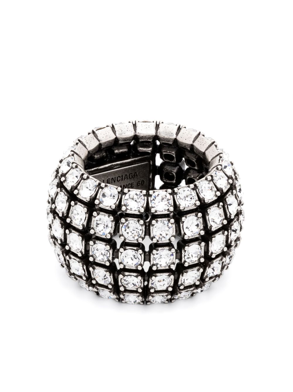 Balenciaga Globiger Glam Ring - Silber von Balenciaga