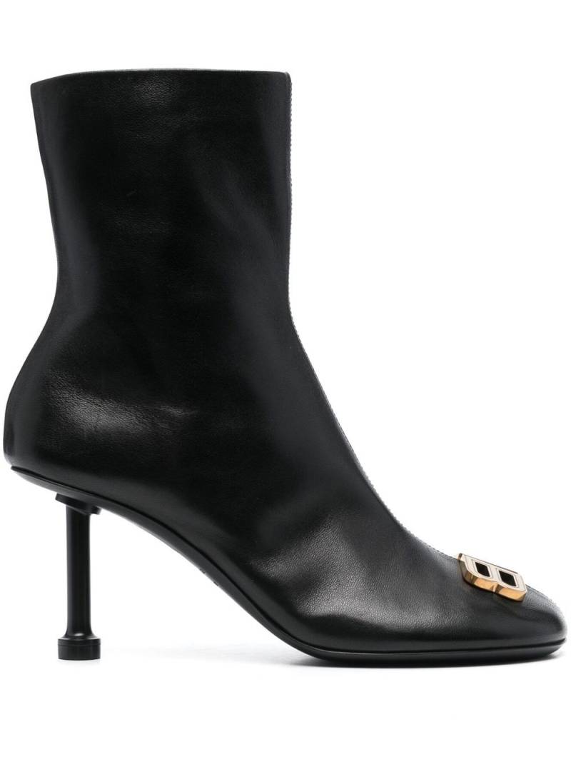 Balenciaga Groupie Bootie Stiefeletten 80mm - Schwarz von Balenciaga