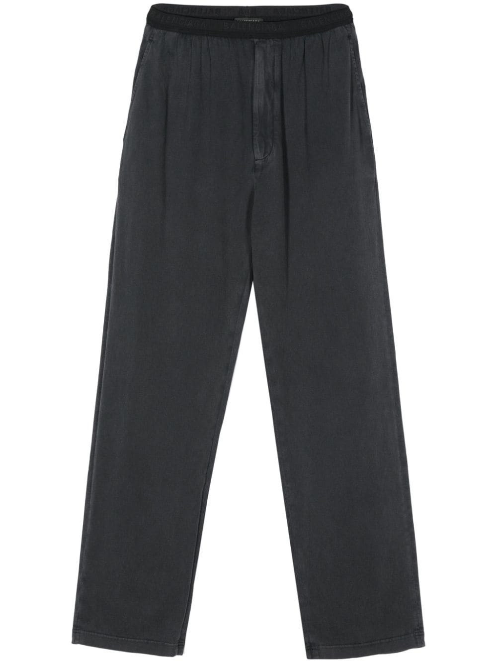 Balenciaga Hose mit geradem Bein - Schwarz von Balenciaga