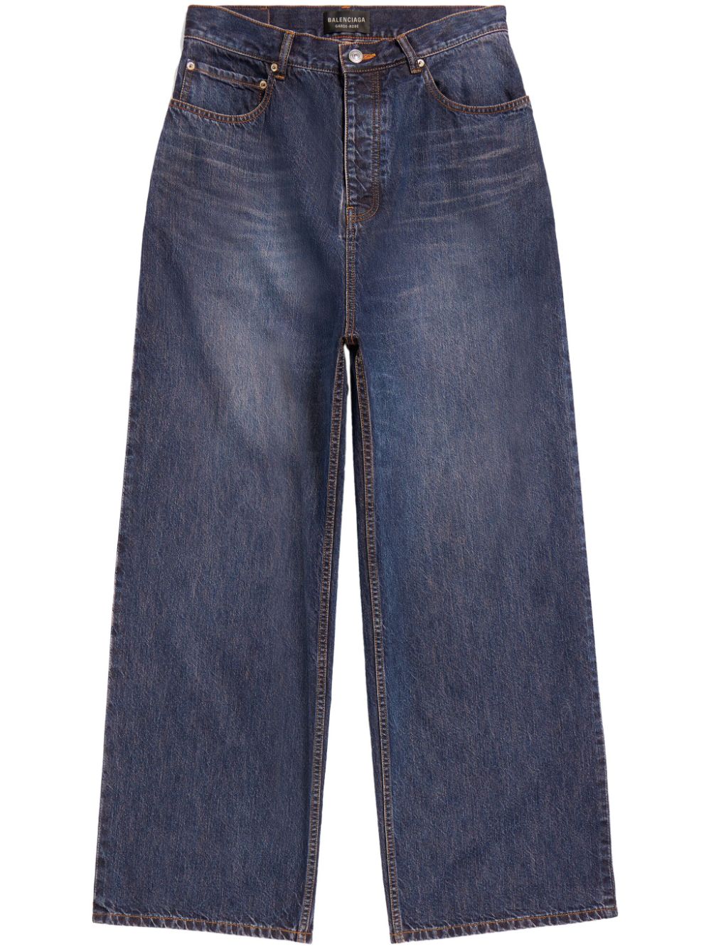 Balenciaga Jeans mit weitem Bein - Blau von Balenciaga
