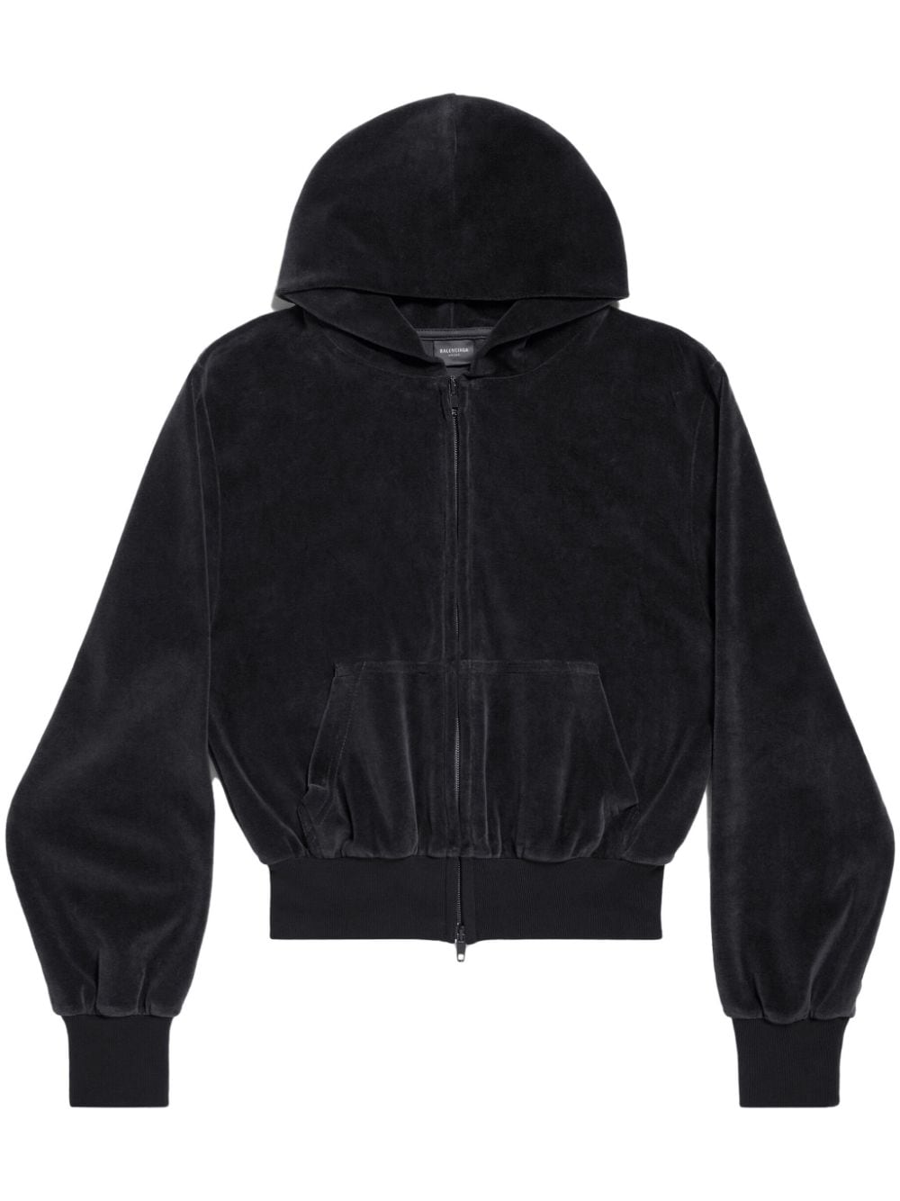 Balenciaga Kapuzenjacke mit Handschrift - Schwarz von Balenciaga