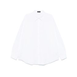 Balenciaga Minimalistische Oversized Hemd In Weiß von Balenciaga