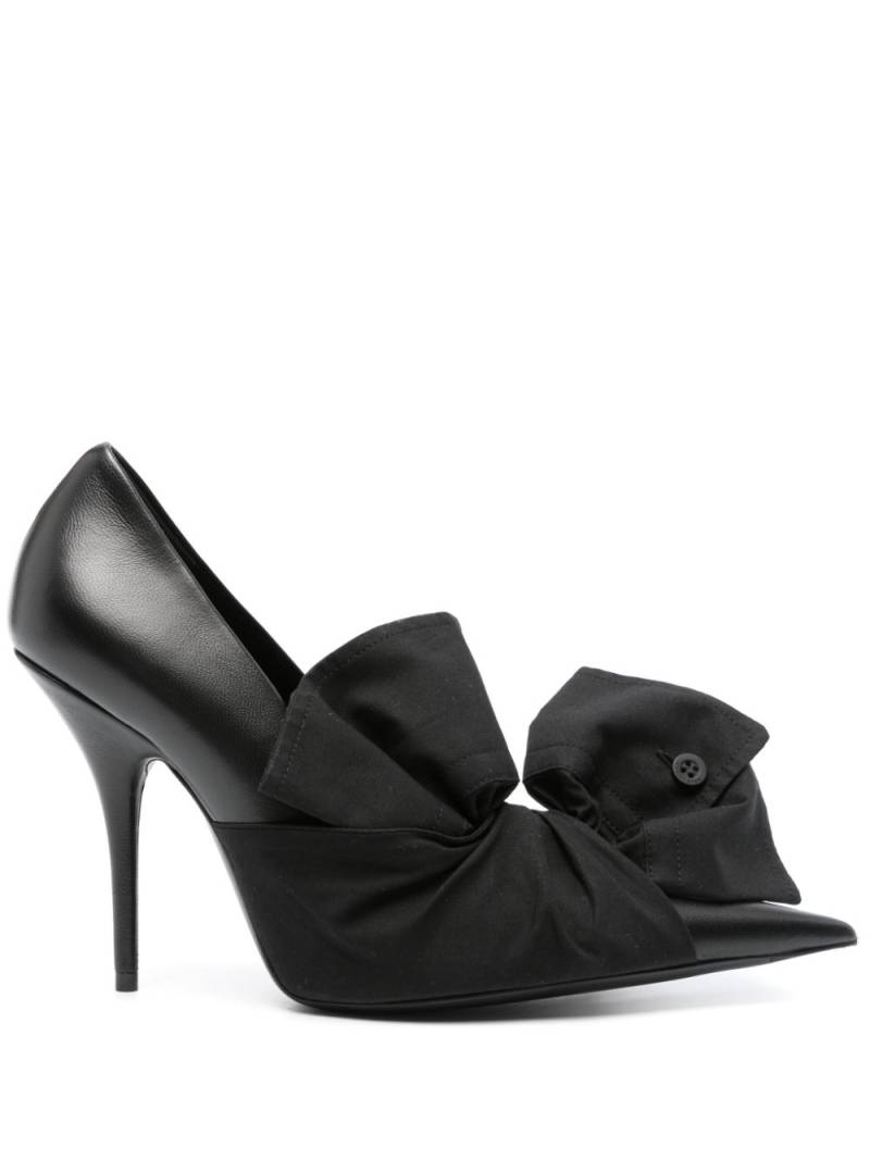 Balenciaga Pumps mit Knotendetail 105mm - Schwarz von Balenciaga