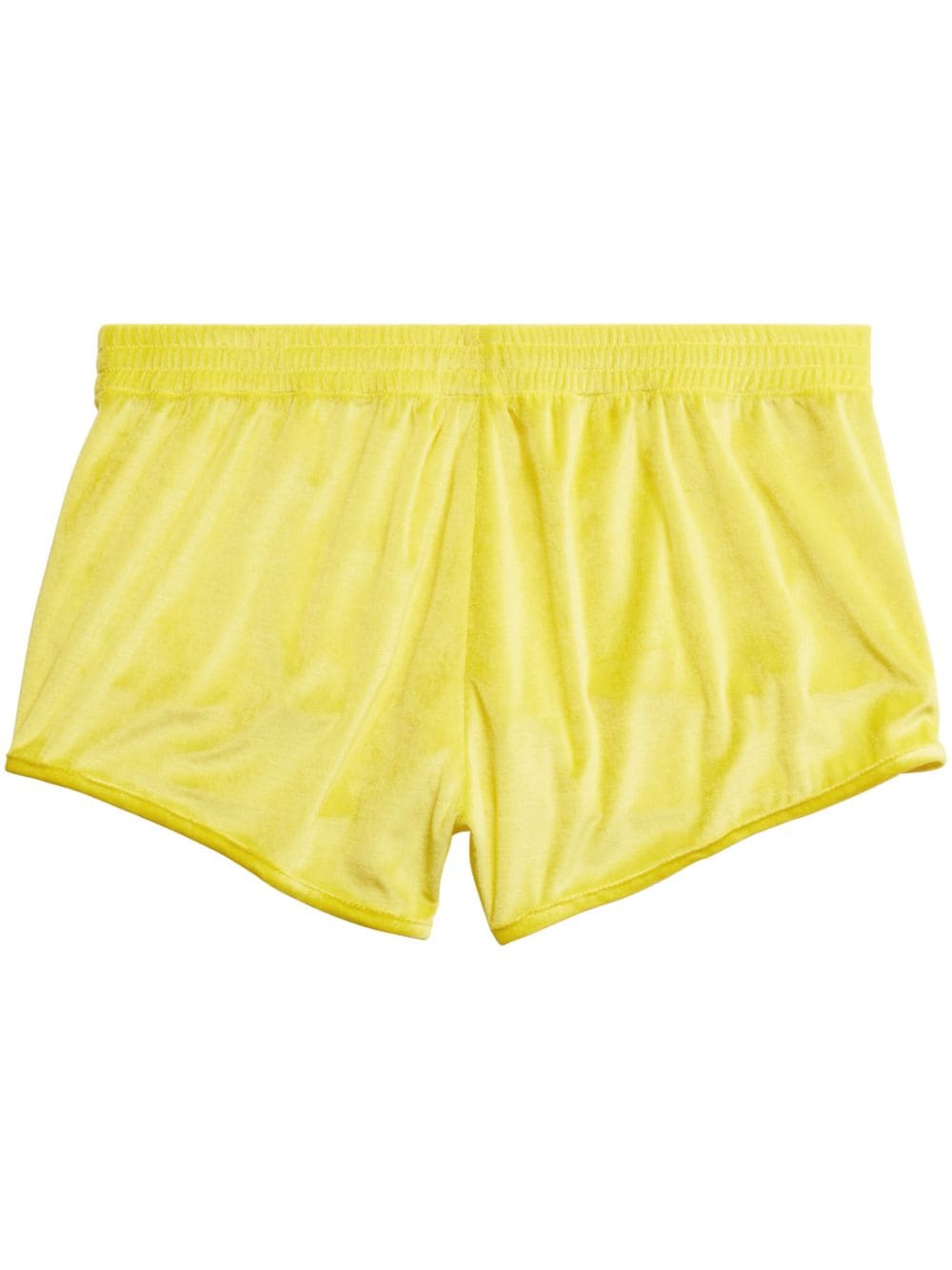 Balenciaga Shorts mit elastischem Bund - Gelb von Balenciaga