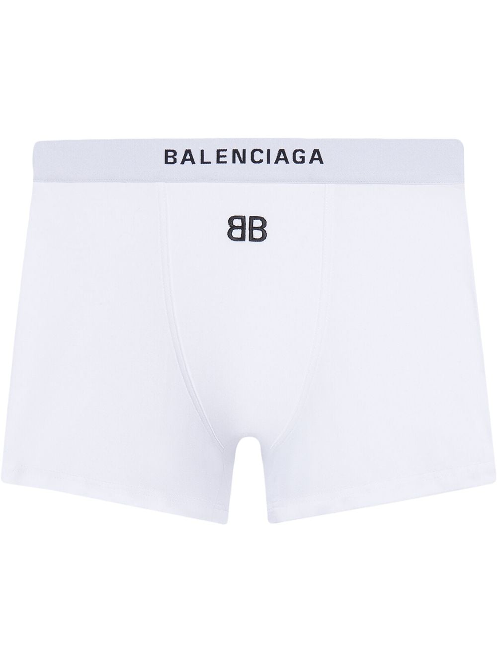 Balenciaga Slip mit Logo-Stickerei - Weiß von Balenciaga