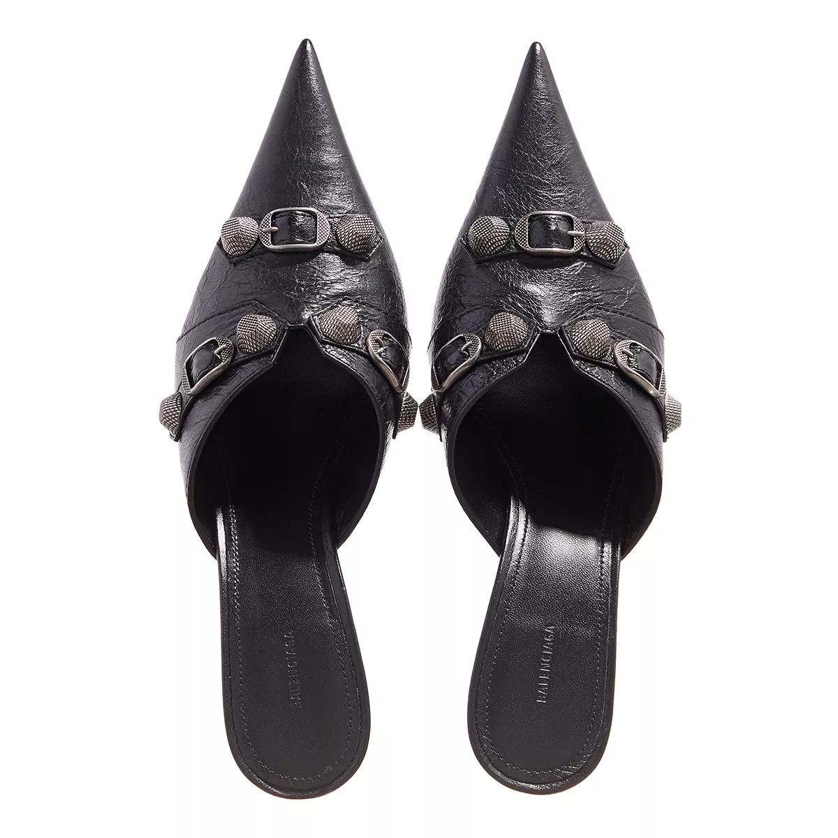 Balenciaga Slipper & Pantoletten - 'Cagle' Mules - Gr. 40 (EU) - in Schwarz - für Damen von Balenciaga