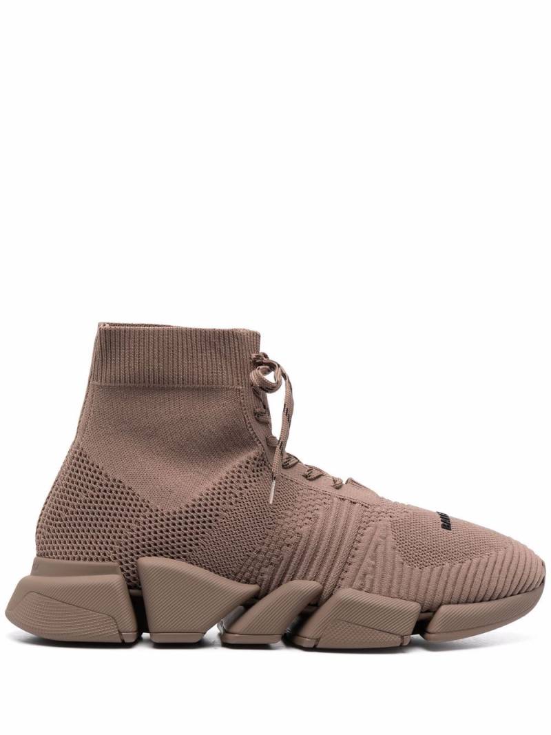 Balenciaga Speed.2 Sneakers - Nude von Balenciaga