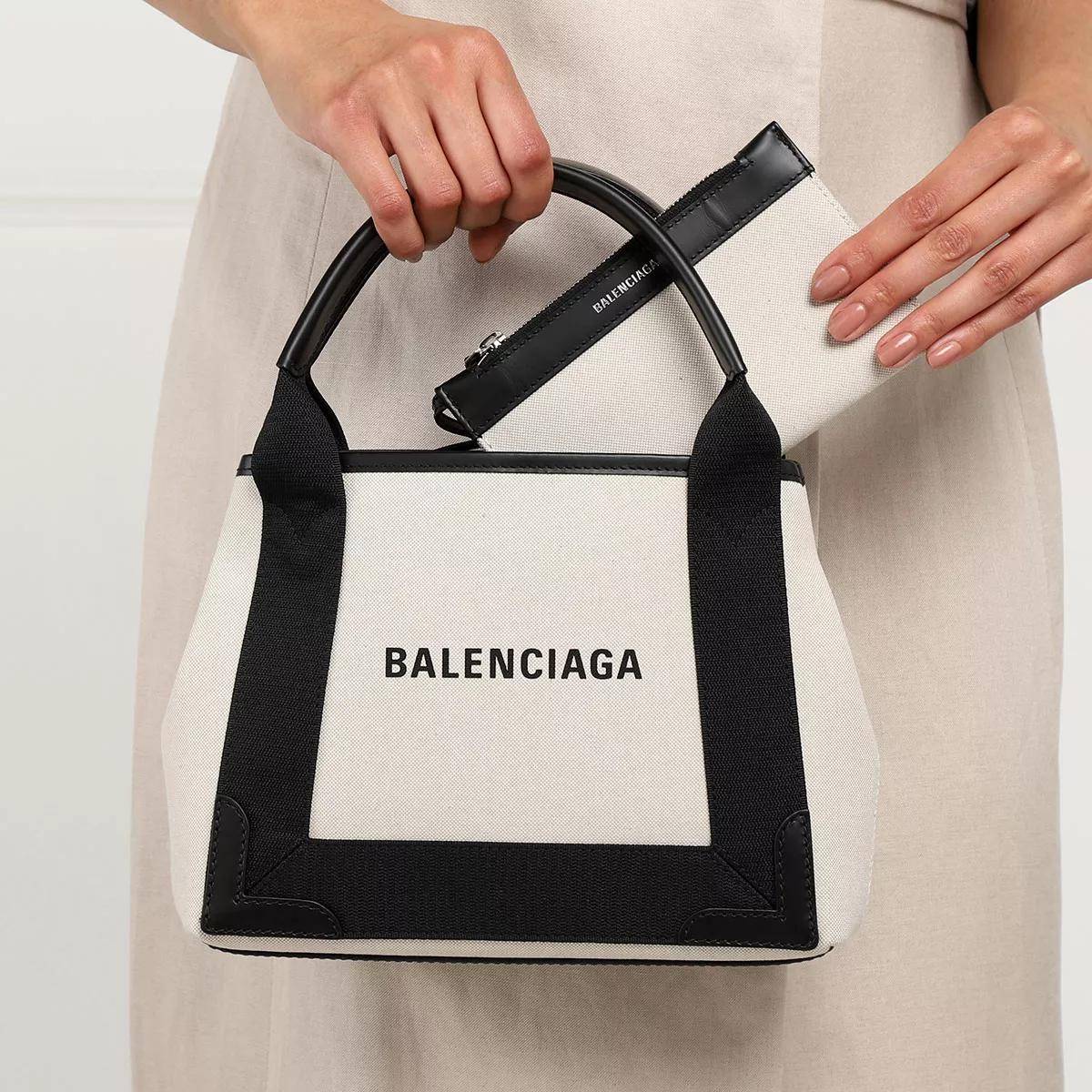 Balenciaga Tote - Borsa Navy Cabas XS AJ Polyamide - Gr. unisize - in Beige - für Damen von Balenciaga