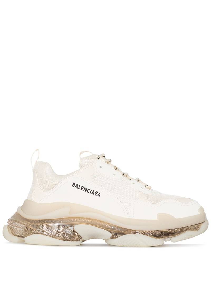 Balenciaga 'Triple S' Sneakers - Nude von Balenciaga