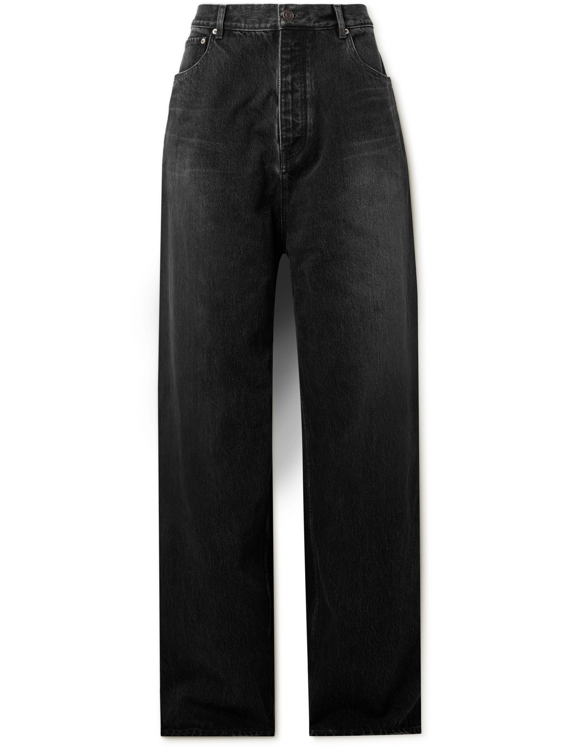 Balenciaga - Wide-Leg Jeans - Men - Black - XS von Balenciaga