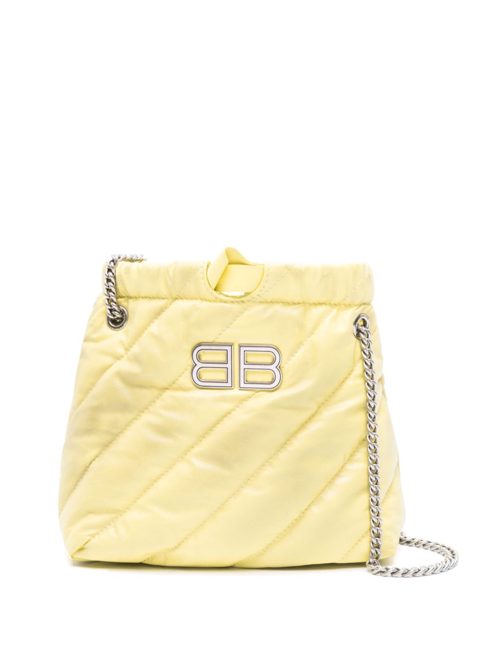 Balenciaga XS Crush Handtasche - Gelb von Balenciaga