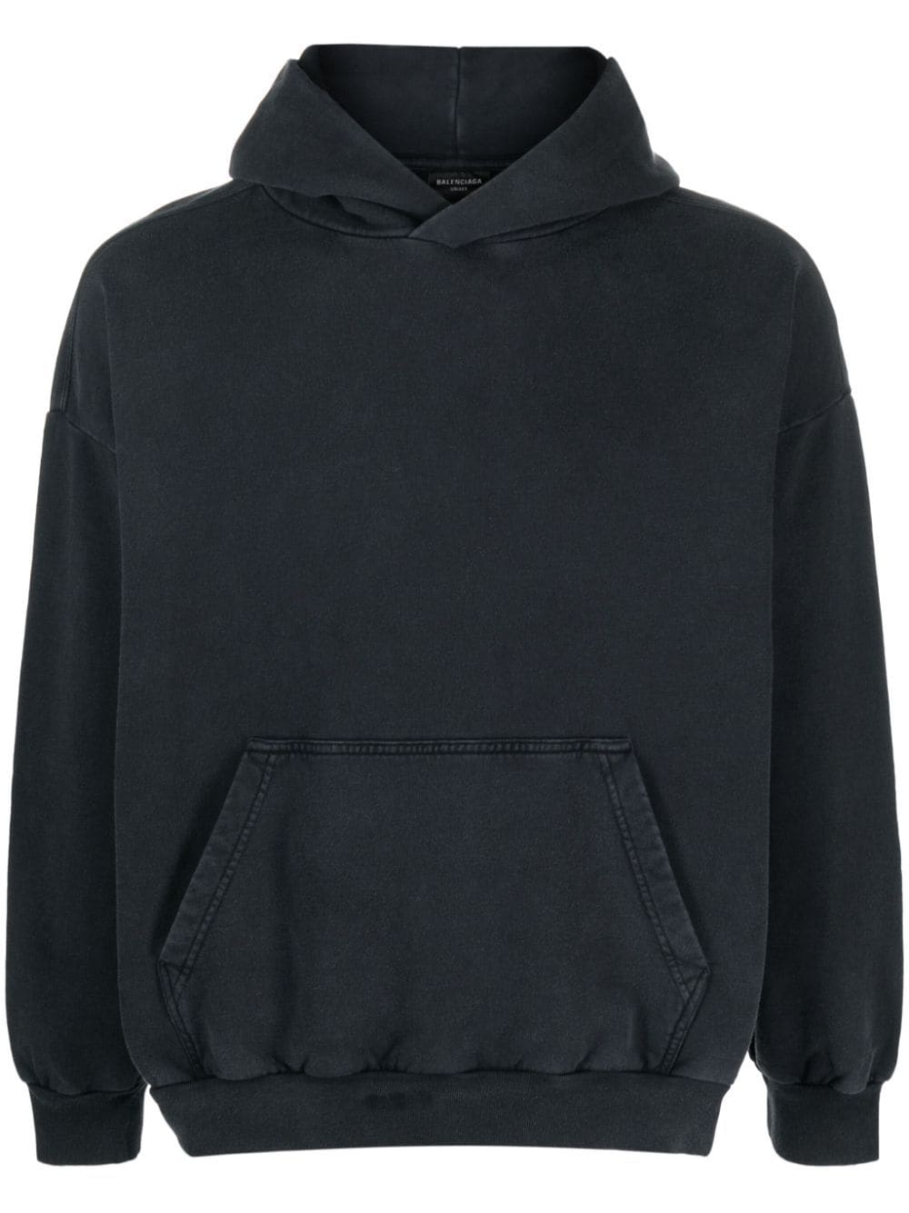 Balenciaga Hoodie mit Logo-Print - Schwarz von Balenciaga