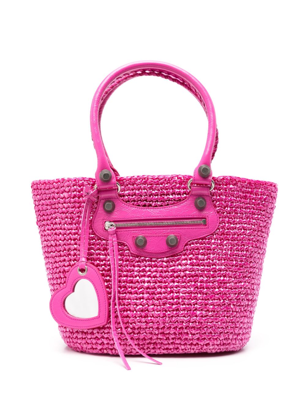 Balenciaga Mittelgroßer Le Cagole Panier Shopper - Rosa von Balenciaga