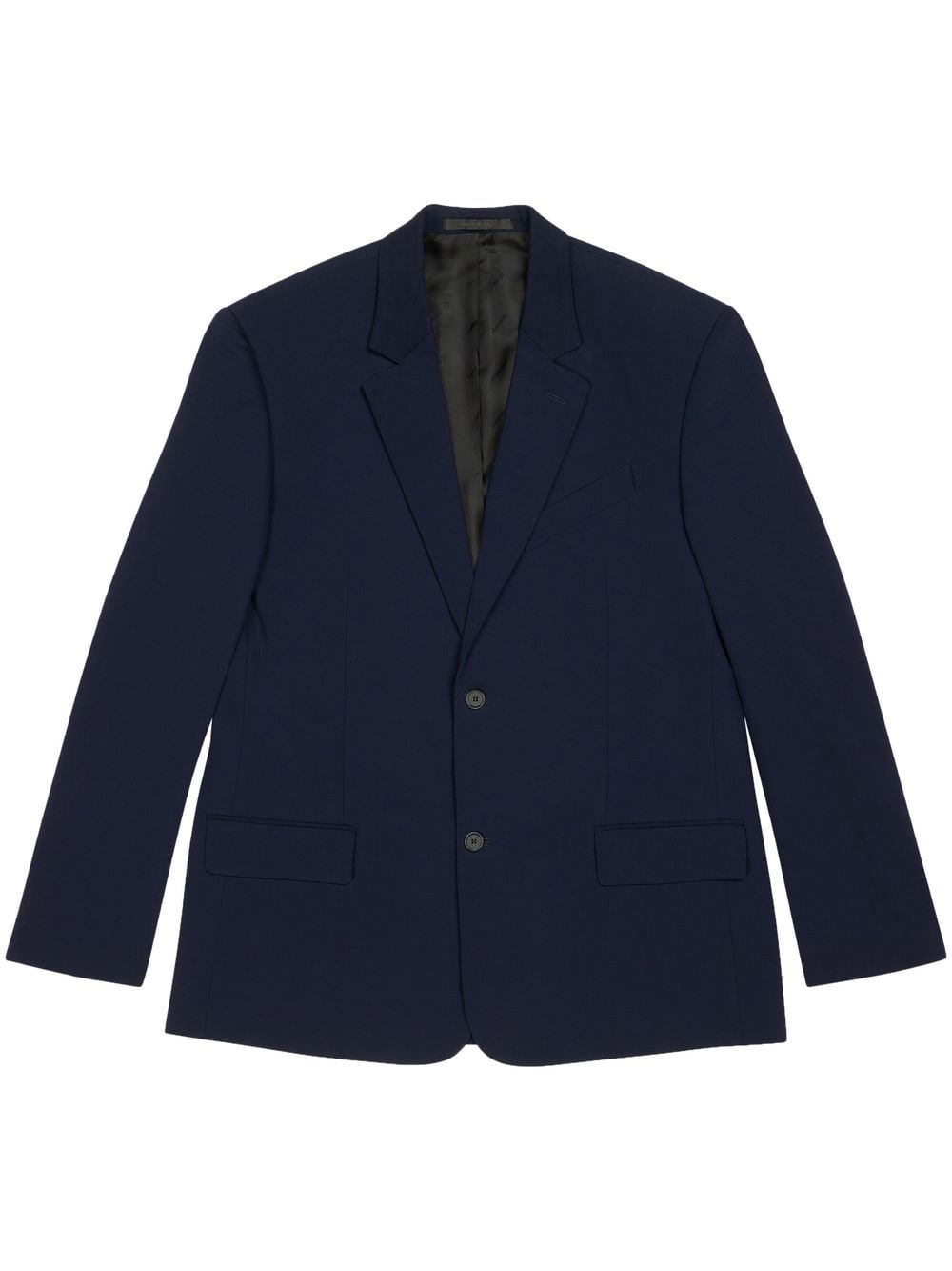 Balenciaga single-breasted blazer - Blau von Balenciaga