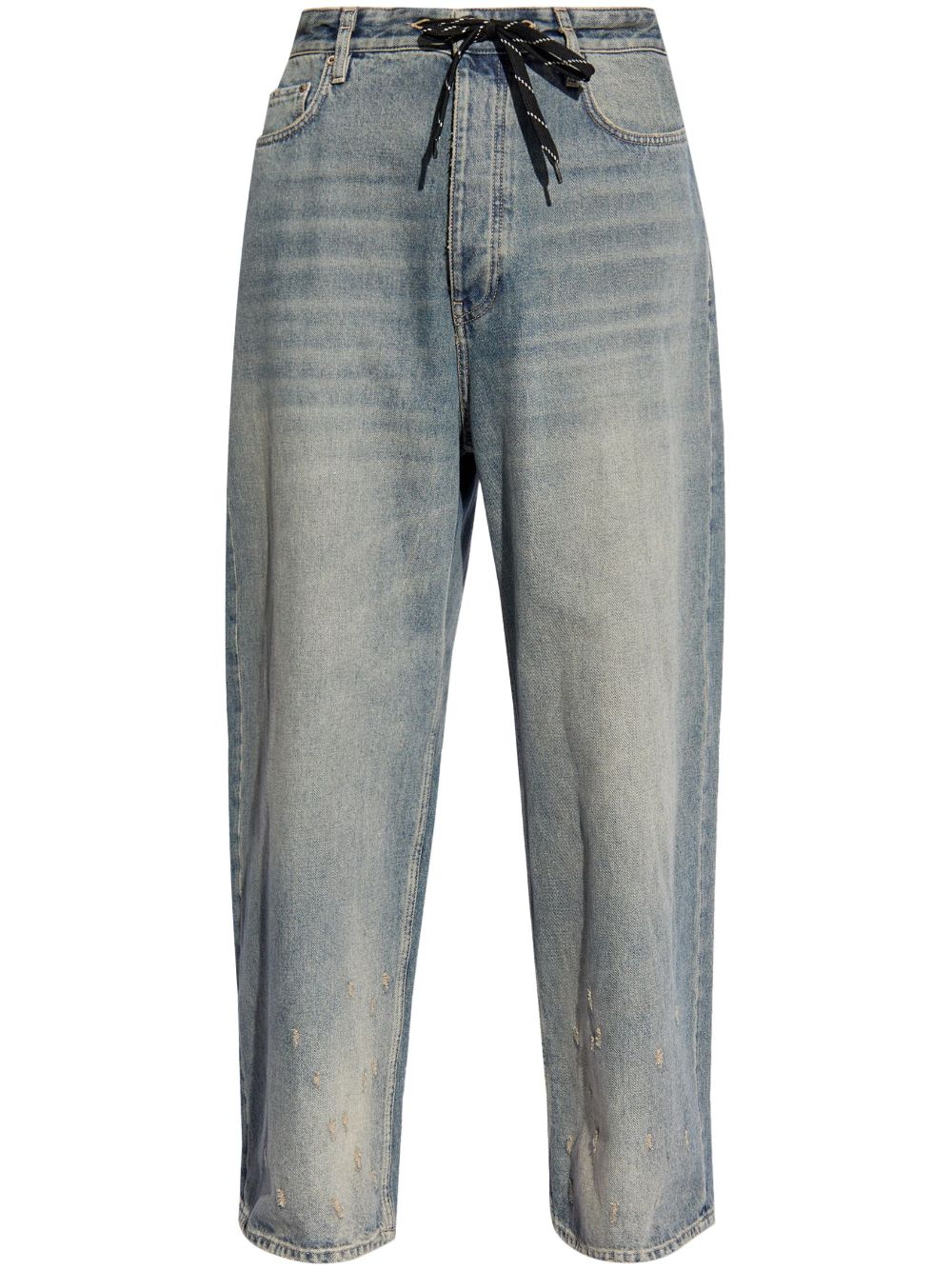 Balenciaga wide-leg cotton jeans - Blau von Balenciaga