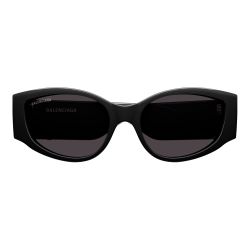 Elegante Schwarze Balenciaga Sonnenbrille Aus Acetat - Damenmode von Balenciaga