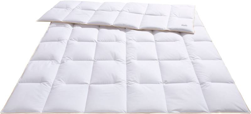 Balette Daunenbettdecke + Kopfkissen "140 Jahre Balette, in 5 Wärmeklassen, Made in Germany, Downpass" Bettwaren-Set, 135x200 oder 155x220 cm & Kissen 80x80 cm von Balette