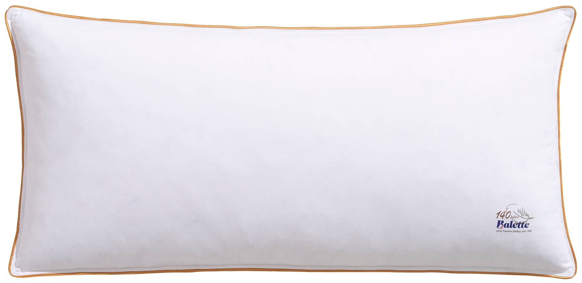 Balette Federkopfkissen "140 Jahre Balette" Füllung: 85Federnund15Daunen 1 Stk. tlg. Federkopfkissen, Kissen in 40x80 oder 80x80 cm erhältlich von Balette