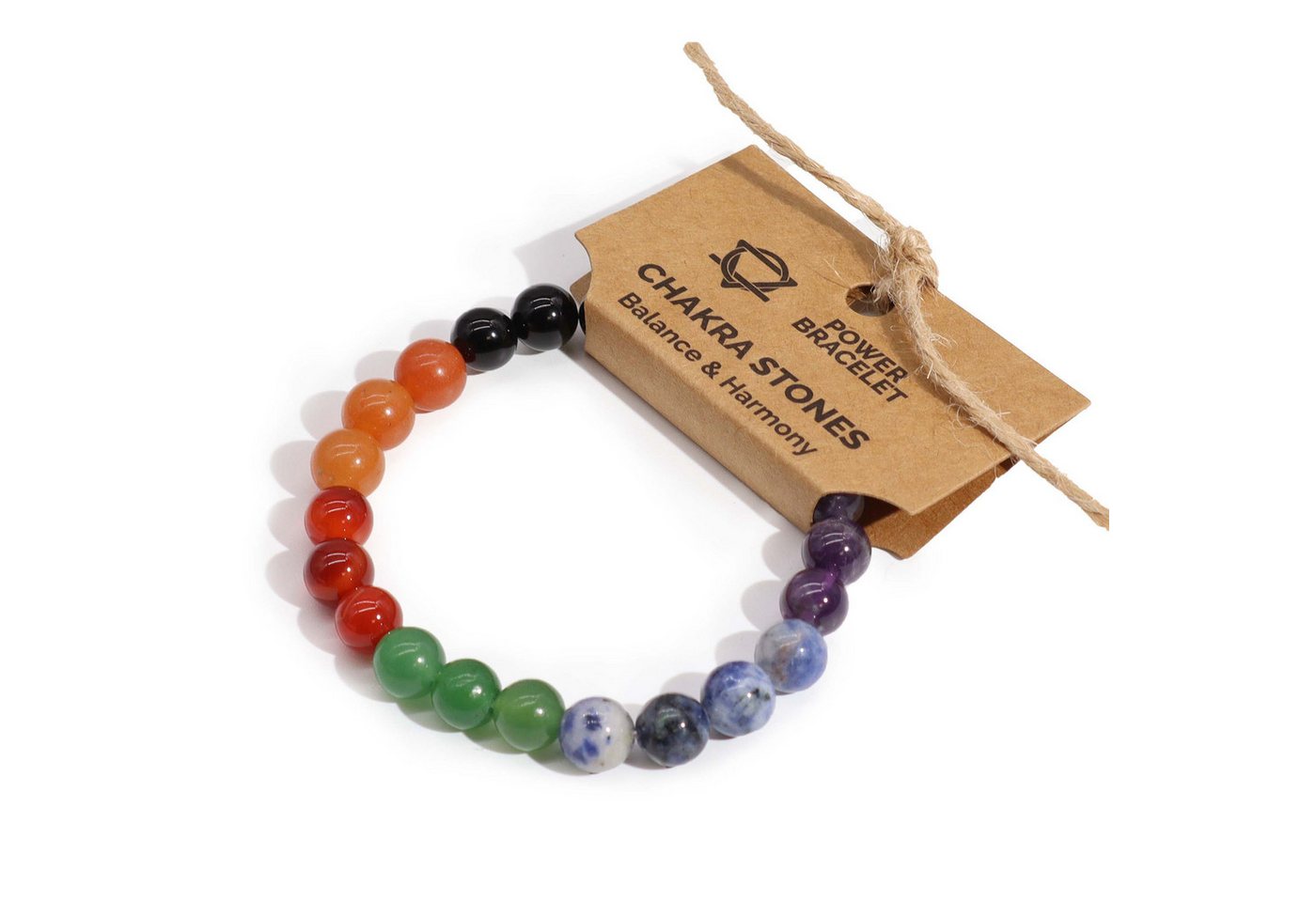 Bali-Homedecor Armband Kraftarmband - Chakra-Steine von Bali-Homedecor