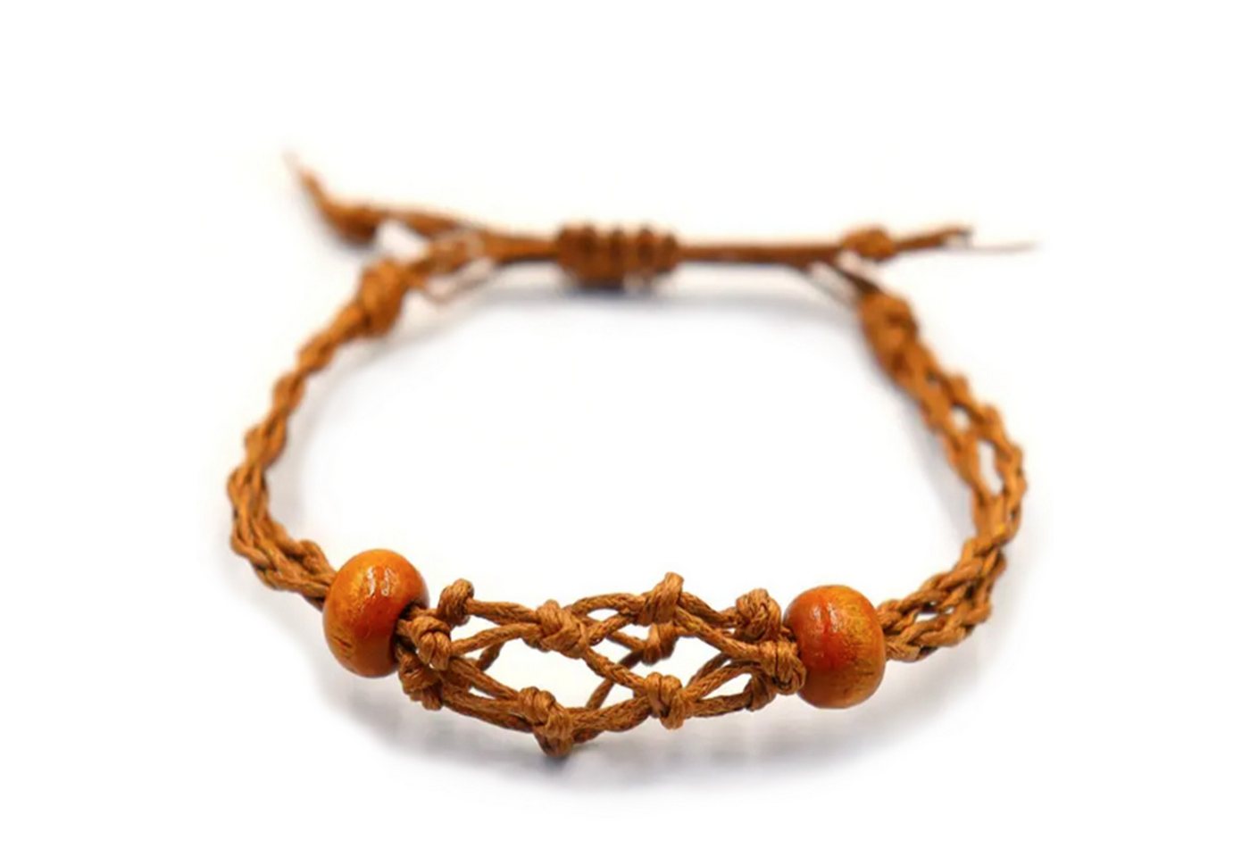 Bali-Homedecor Armband Kristall-Edelstein-Armbandschnur20-28cm - Braun von Bali-Homedecor