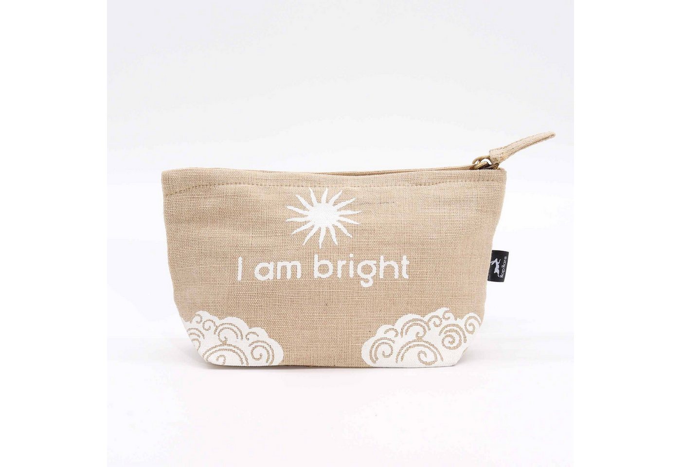 Bali-Homedecor Beuteltasche Hop Hare Beutel - I am Bright von Bali-Homedecor
