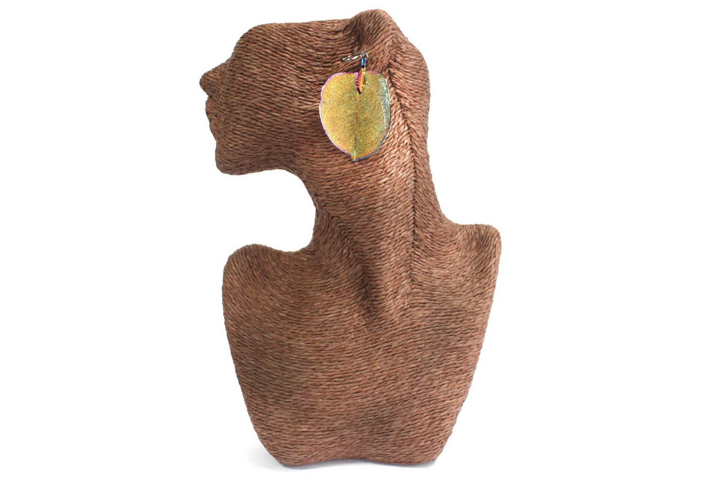 Bali-Homedecor Ohrring-Set Ohrringe - Blatt - Rainbow von Bali-Homedecor