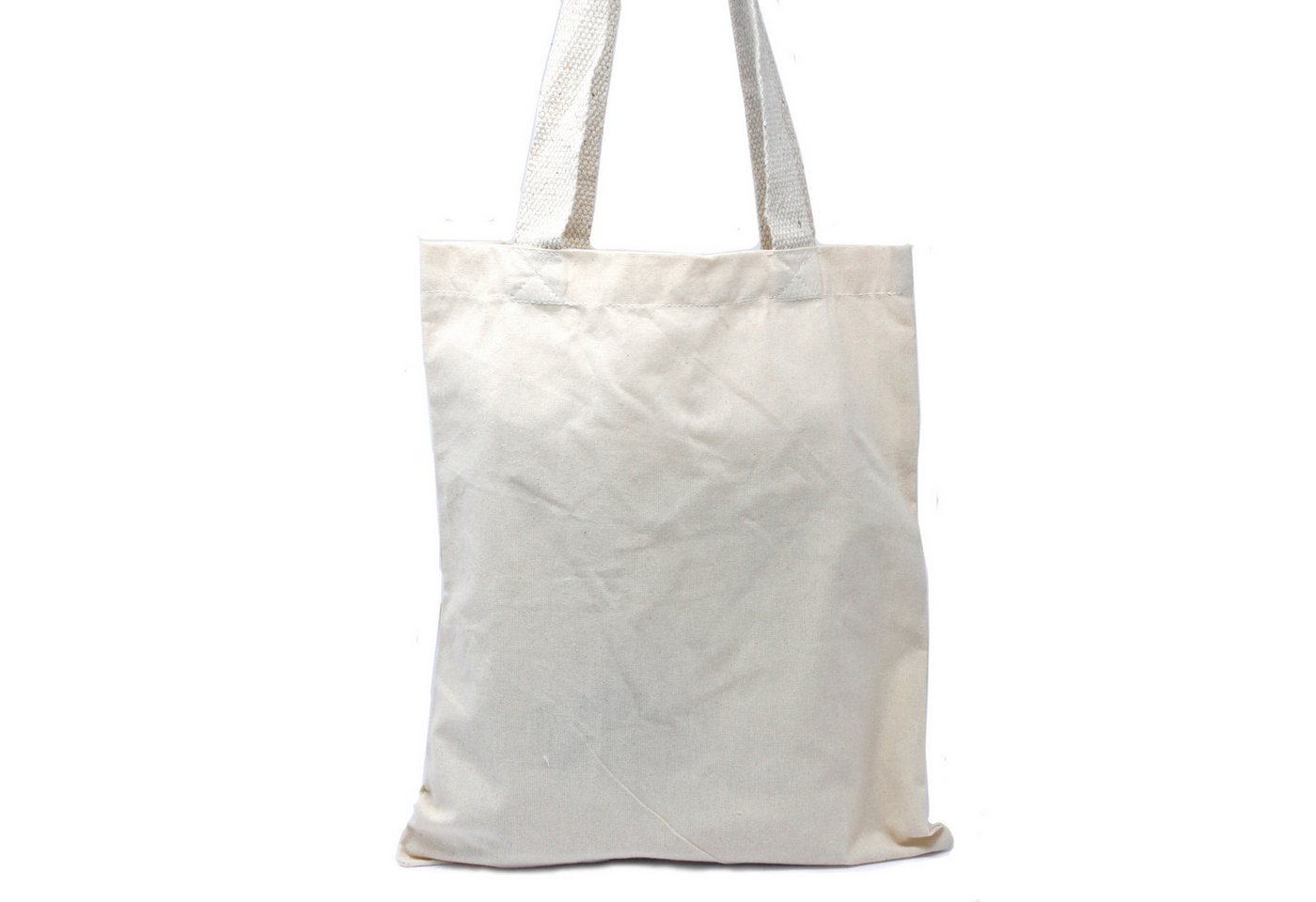 Bali-Homedecor Tragetasche Mittlere Baumwolltasche - Format 35x30cm - naturfarbe von Bali-Homedecor