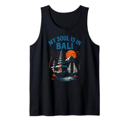 Bali Palm Trees My Soul is in Bali Vintage Damen Strandleben Tank Top Bali Palm Trees My Soul is in Bali Vintage Damen Strandleben Tank Top von Bali Palm Trees Sunshine Surfs Up Skateboarding