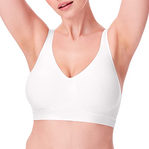 Bali Comfort Revolution® ComfortFlex Fit® Wirefree Bra M White von Bali