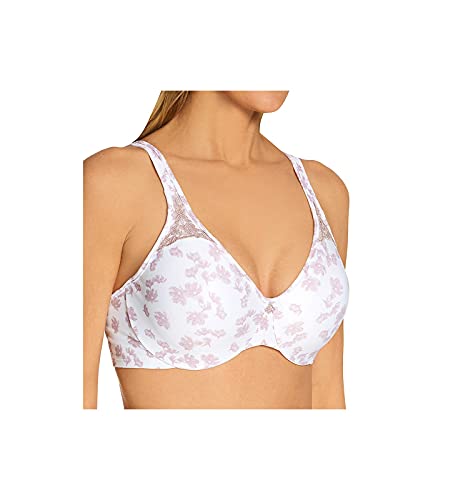 Bali Damen, Passion for Comfort, Bügel, Nahtlose Körbchen Minimizer-BH, Undurchsichtige, Weißer Blumendruck, 85E Bali Damen, Passion for Comfort, Bügel, Nahtlose Körbchen Minimizer-BH, Undurchsichtige, Weißer Blumendruck, 85E von Bali