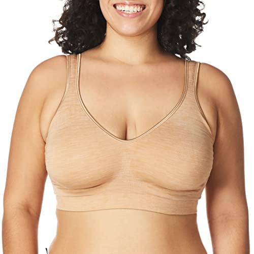 Bali Damen Comfort Revolution Bügelloser BH, Undurchsichtige, Sunbaked Beige Heather, XXX-Large von Bali