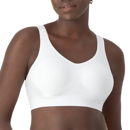 Bali Damen Comfort Revolution Bügelloser ComfortFlex Fit Full Coverage BH Df3488, Weiss/opulenter Garten, X-Large von Bali