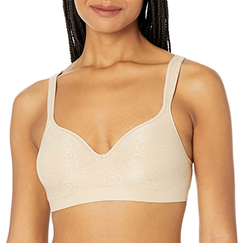 Bali Damen Comfort Revolution Wire Free Bras, Nude Swirl, 80E EU von Bali