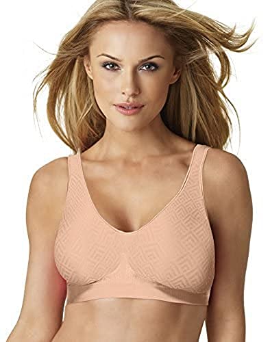 Bali Damen Comfort Revolution Wirefree with Smart Sizes Bras, Nude Retro Print, XXL EU von Bali