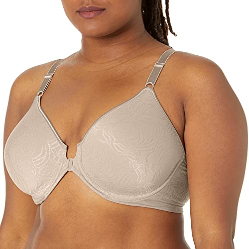 Bali Damen Comfort Revolution formender Bügel-BH mit Frontverschluss BHS, Blickdicht, Warmes Stahl, 90C Bali Damen Comfort Revolution formender Bügel-BH mit Frontverschluss BHS, Blickdicht, Warmes Stahl, 90C von Bali