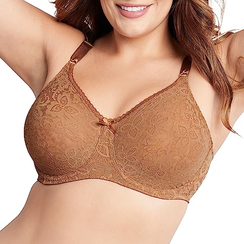 Bali Damen N Smooth Stretch Lace Underwire Bra Df3432 BH mit voller Abdeckung, Undurchsichtige, Zimtbutter, 80C Bali Damen N Smooth Stretch Lace Underwire Bra Df3432 BH mit voller Abdeckung, Undurchsichtige, Zimtbutter, 80C von Bali