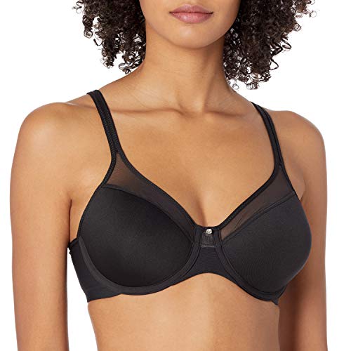 Bali Damen One Smooth U Ultra Light Illusion Neckline Bügel-BH BHS, Schwarz, 85D von Bali