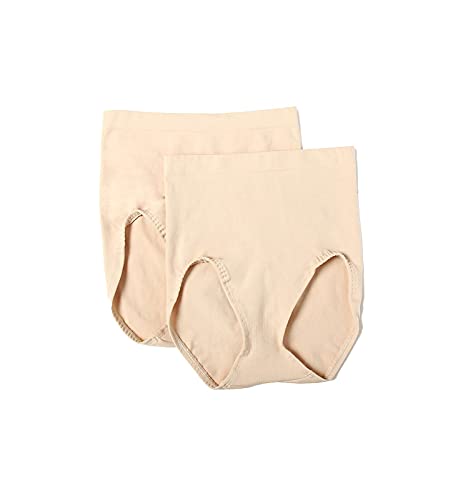 Bali Damen Shaping Ultra Control Shapewear Slip DFX204 2er-Pack, Soft Taupe/Soft Taupe, Medium von Bali