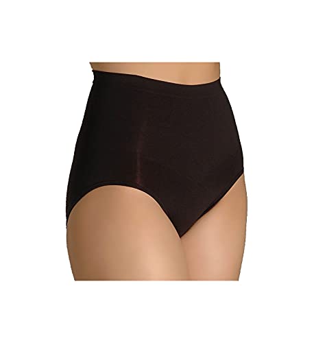 Bali Damen Shaping Ultra Firm Control Seamless Shapewear Brief Fajas 2er-Pack DFX204, Schwarz, M von Bali