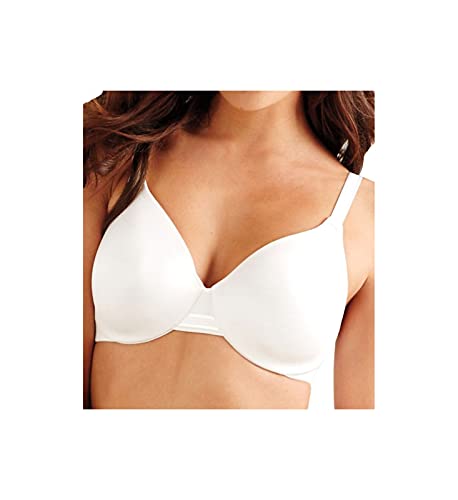 Bali Ein glatter U-Bügel-BH, glättender Shapewear-BH, verdeckter BH mit voller Abdeckung und Glättung von vorne nach hinten, Weiss/opulenter Garten, 90B von Bali