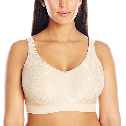 Bali Womens Comfort Revolution ComfortFlex Fit Shaping Wirefree Bra(3488)-Nude Dot-3XL von Bali