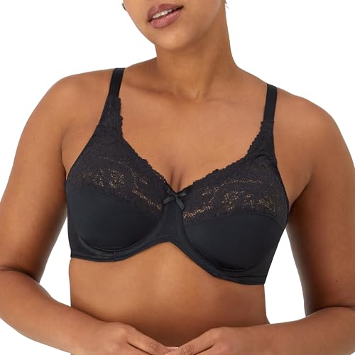 Maidenform Damen Minimizer BH, 50428 , Gr. 42FDDD (Herstellergröße: 42FDDD), Schwarz von Bali