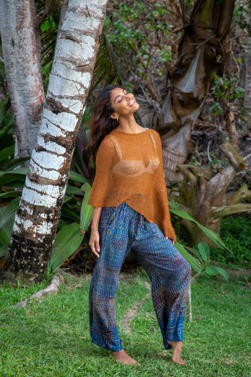 Infinity Poncho, Strick Boho Strand Damen Resort Wear, Sommer 50+ Farben Verfügbar, #9 von BaliPrema