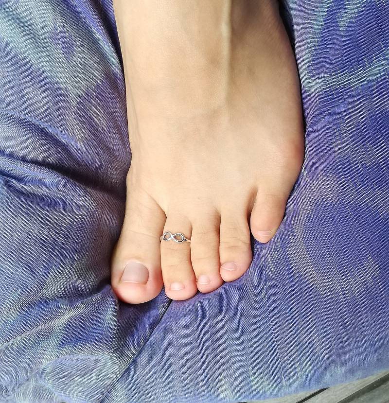 For Fingers Fuß Ring Infinity Free Size Sterling Silber Schmuck Design Beinhaltet Markenverpackung Sonnen Stil Handgefertigt Aus Bali von BaliSilverSun