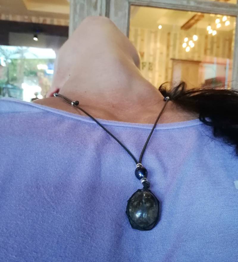 Nur Ein Honigstein Mit Vene Mondstein Süsswasserperle Sterling Silber Anhänger Halskette Silbersun Stil Schmuck Design Handgefertigt Aus Bali von BaliSilverSun