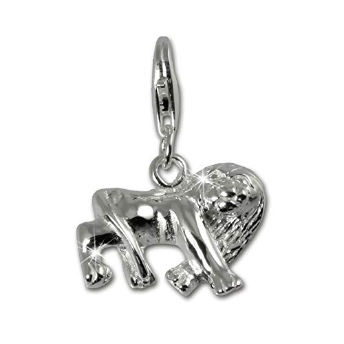 Balia Charm Anhänger Sterling Silber Löwe Sternzeichen von SilberDream D4FC7108 Charmsschmuckanhänger von Balia